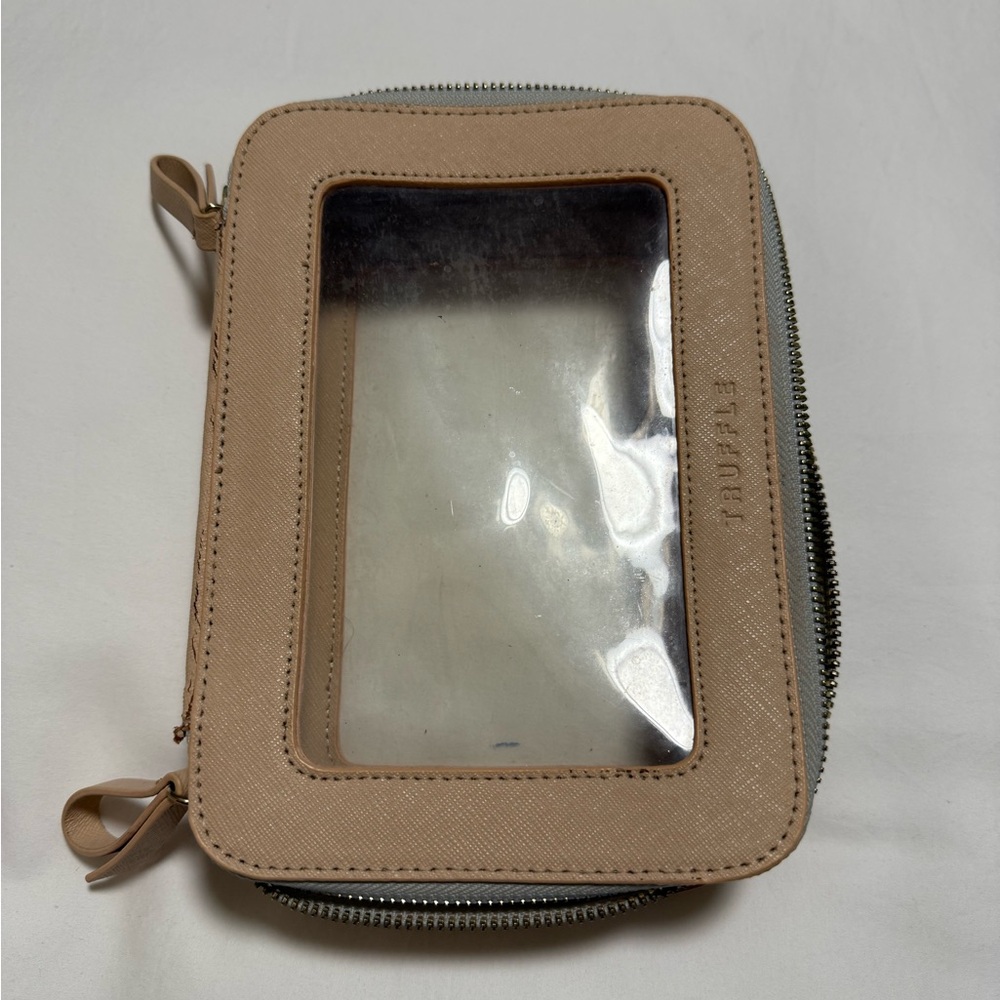 Truffle Clarity Jetset Case | blush